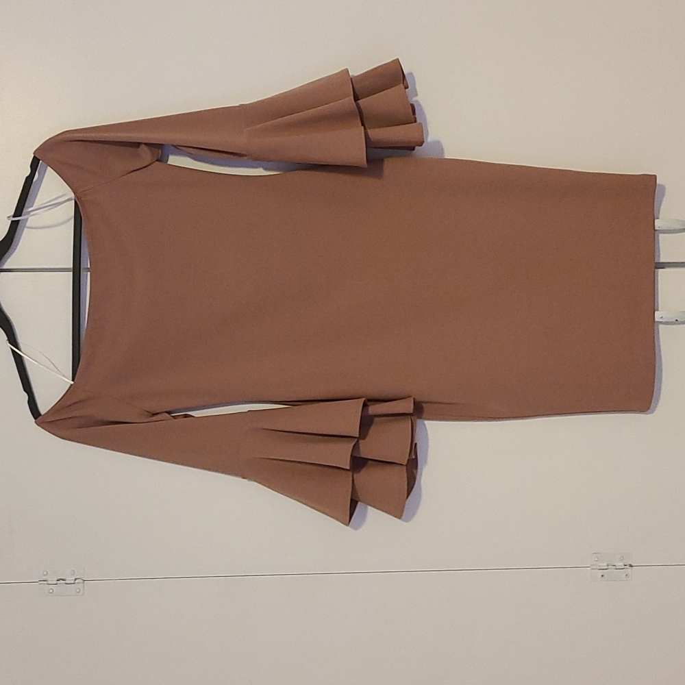 Dress/once used /dark rose color